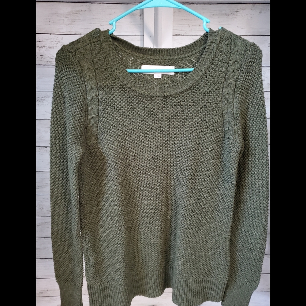 Loft Size Small Hunter Green Sweater